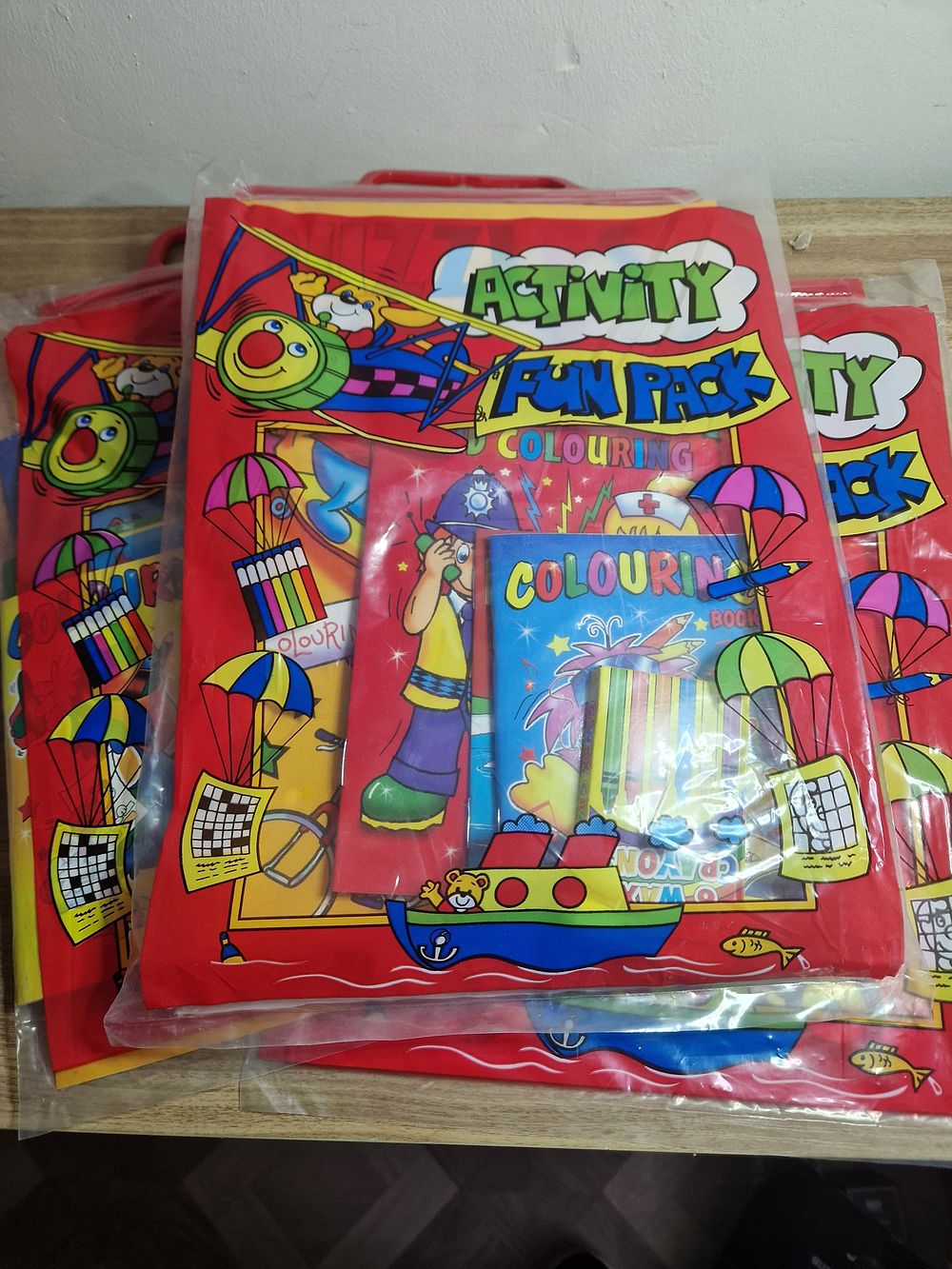 Lot 193: Small job lot of activity books