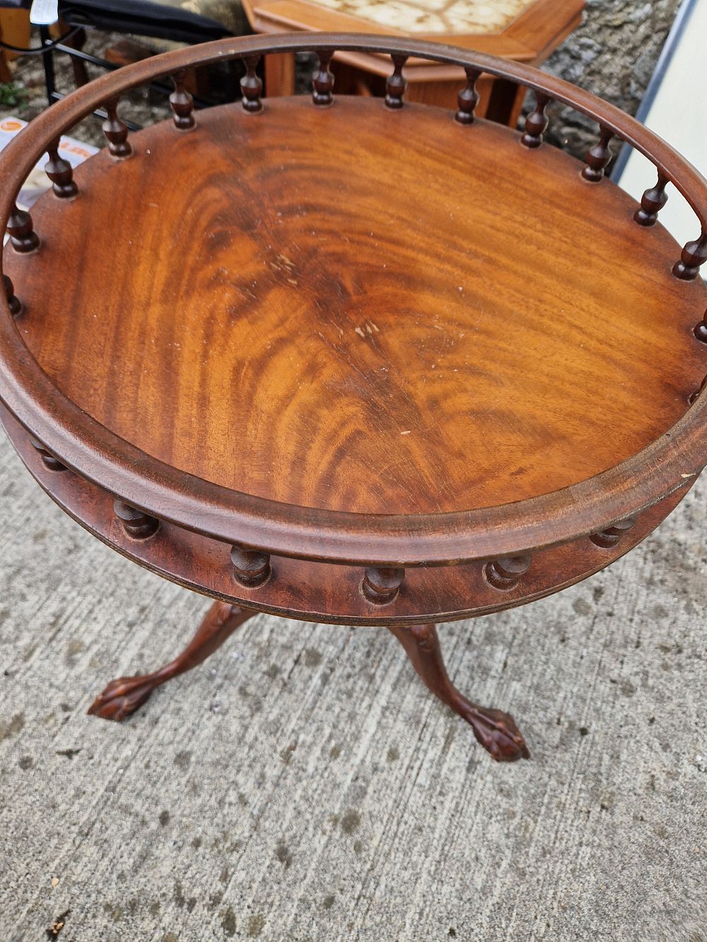 Lot 295: side table