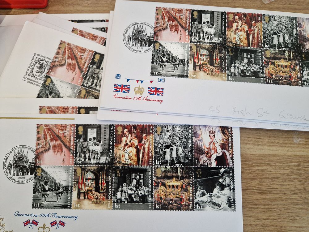 Lot 296: joblot of first day cover