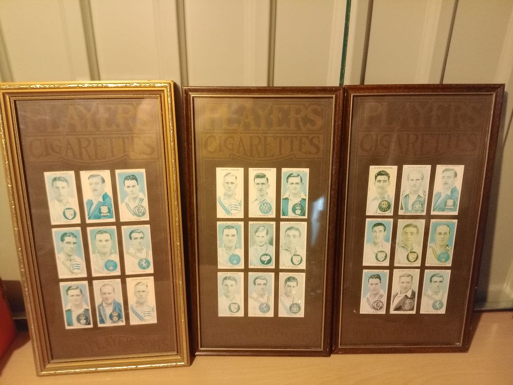 Lot 193: 3 framed players cigarettes