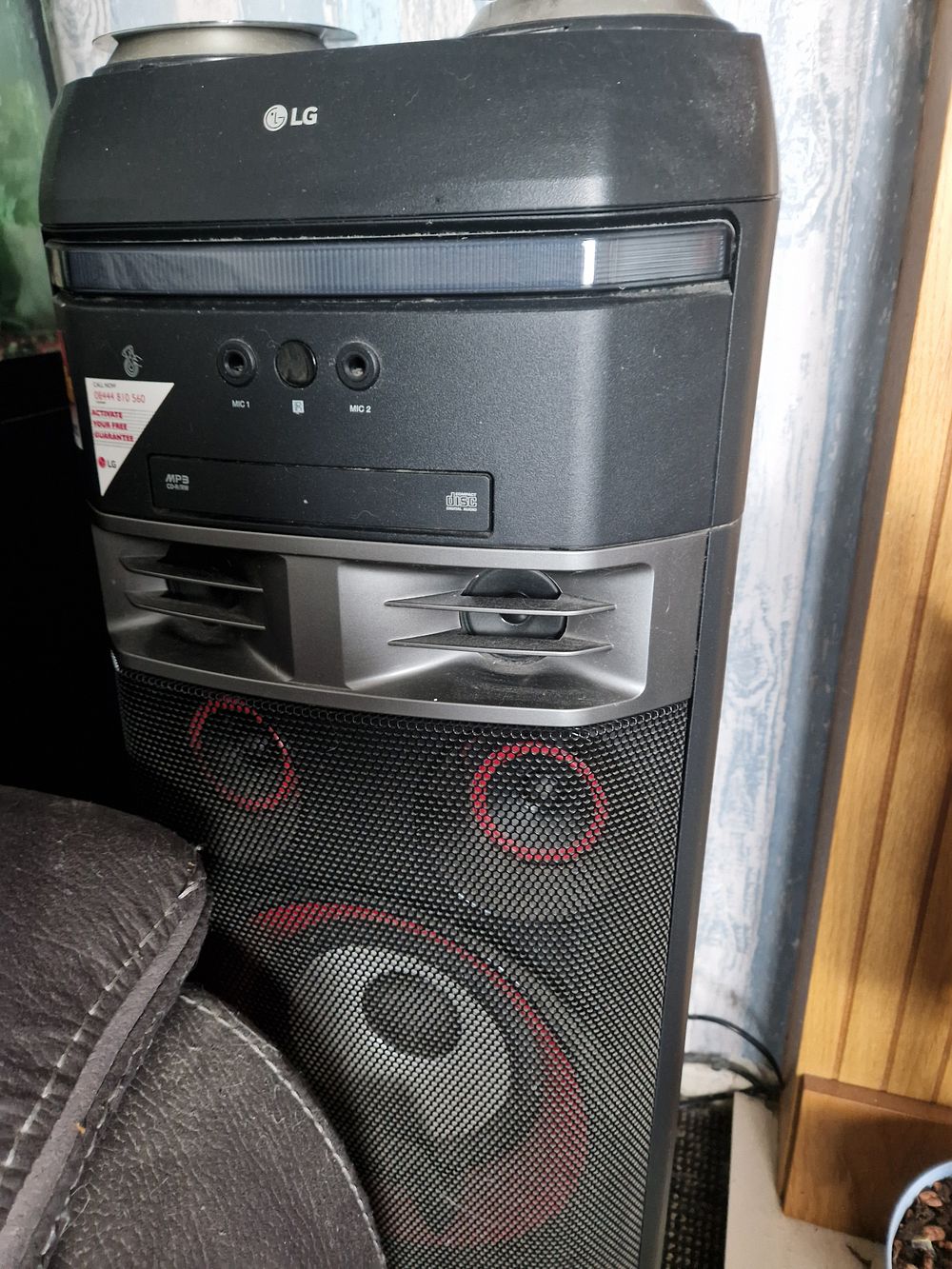 Lot 223: LG XBOOM OK75 1000W One Body Hi-Fi Speaker with Blast Horn