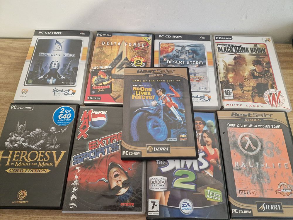 Lot 258: Job lot of pc games