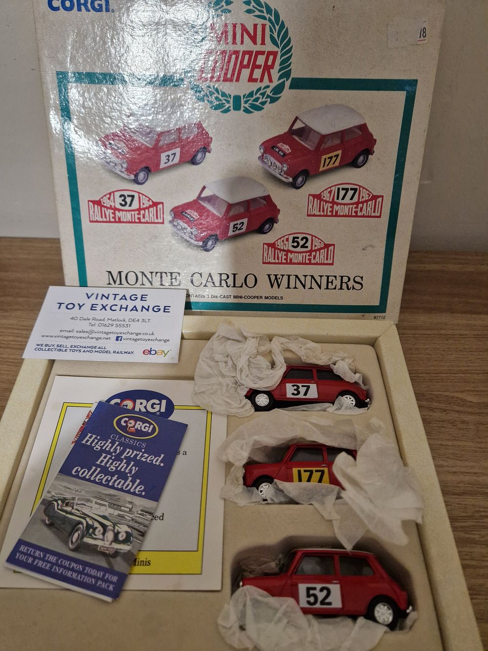 Lot 162: Monti Carlo mins Corgi
