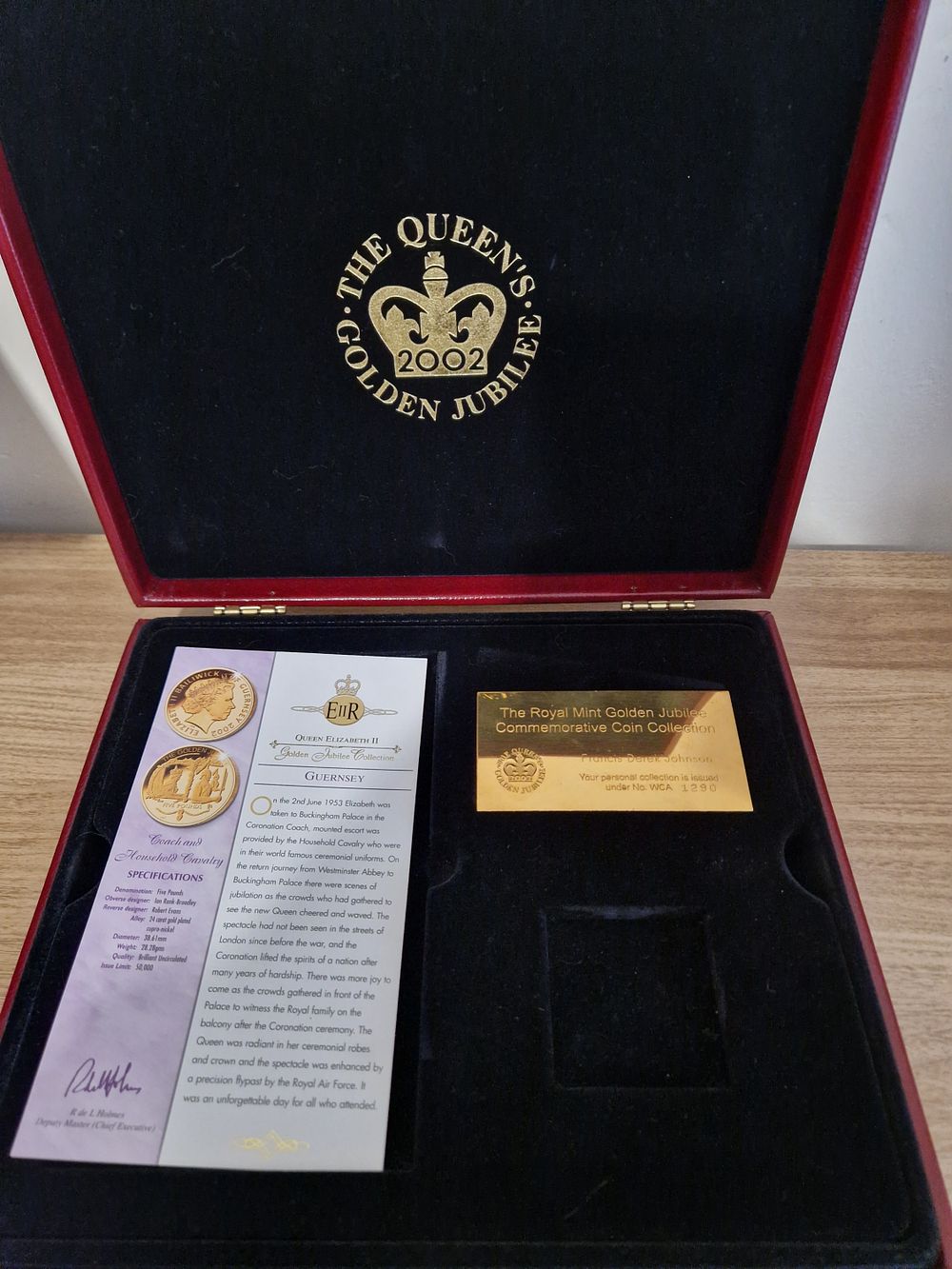 Lot 183: Coin box jubilee