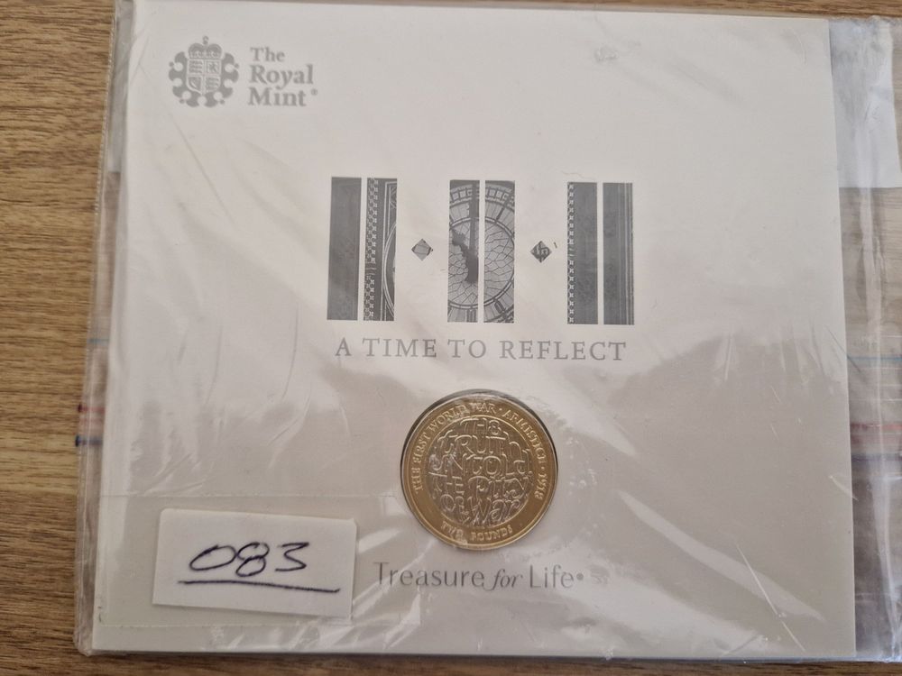 Lot 223: Royal mint treasure for life 2 pound coin