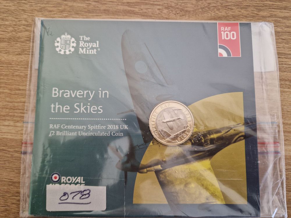 Lot 232: Royal mint 2 pound coin