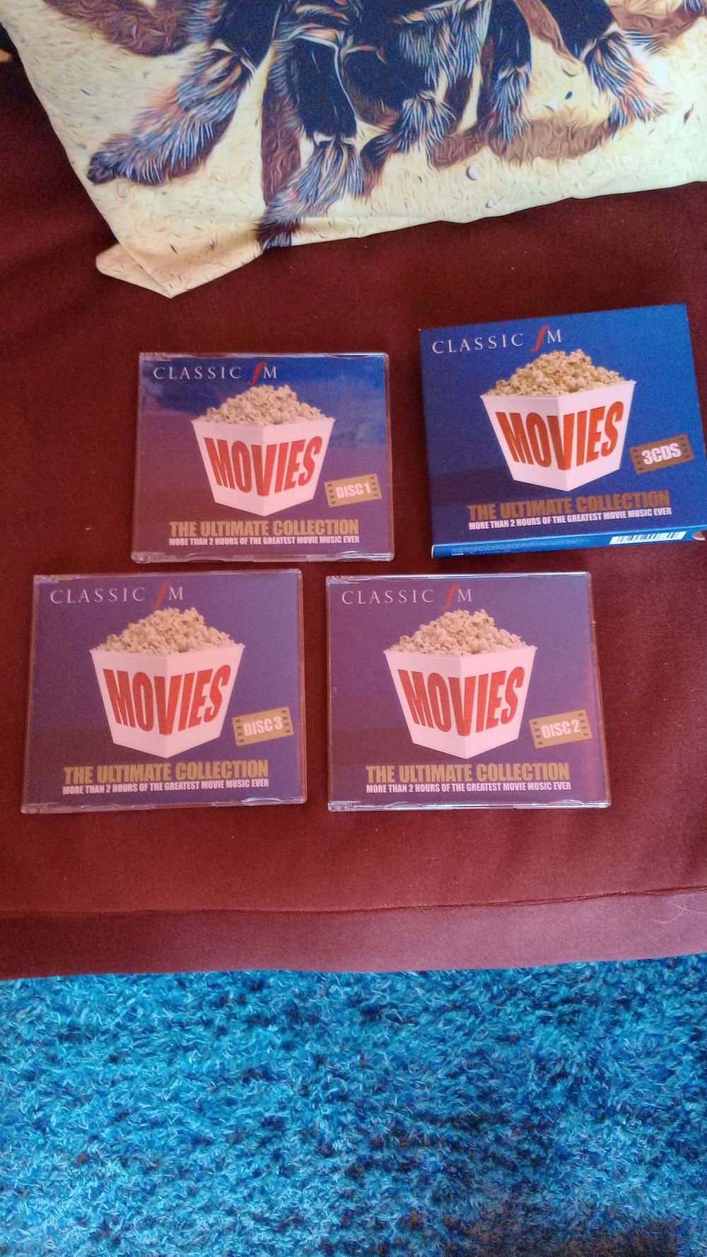 Lot 238: classic movie music 3 Cds