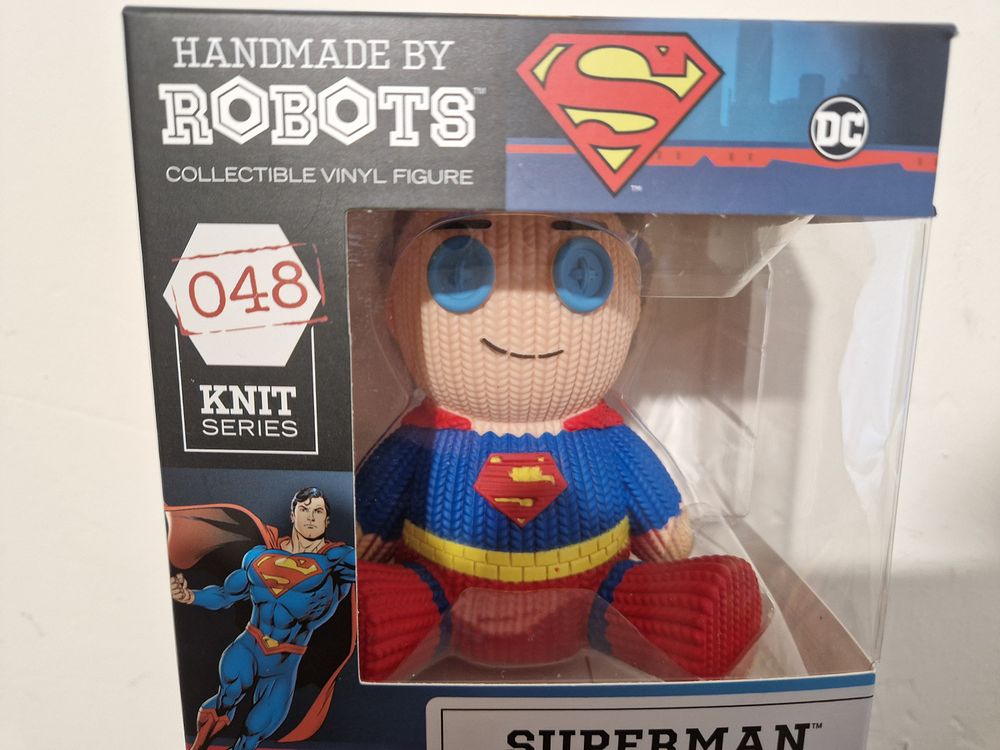 Lot 253: Robots collectable hand knitted