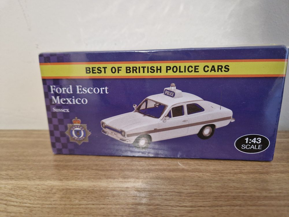 Lot 268: Best of British police cars