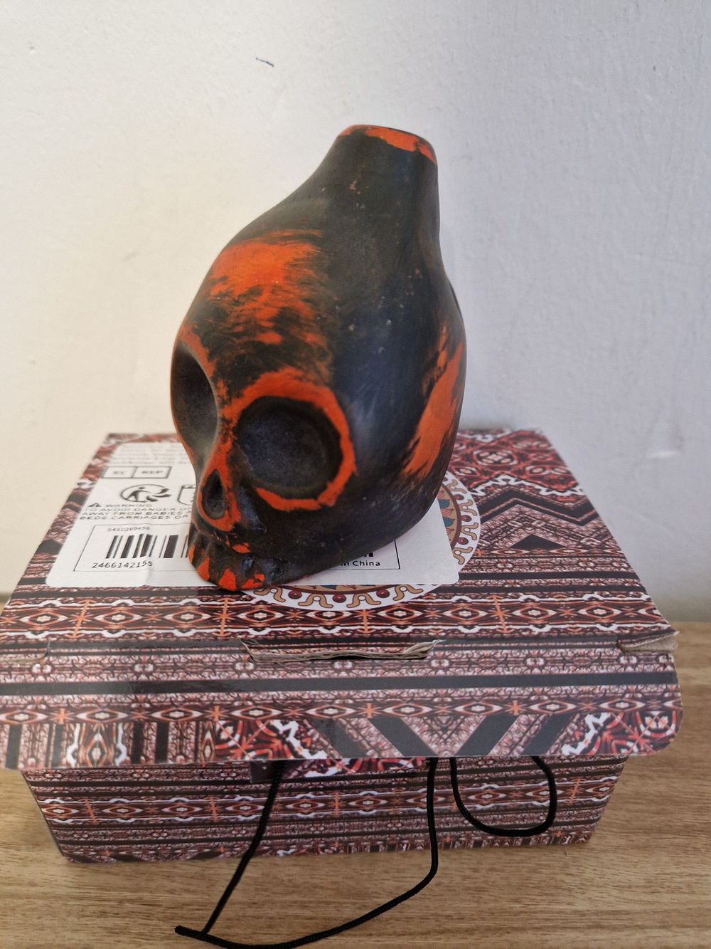 Lot 313: vintage style Aztec death whistle