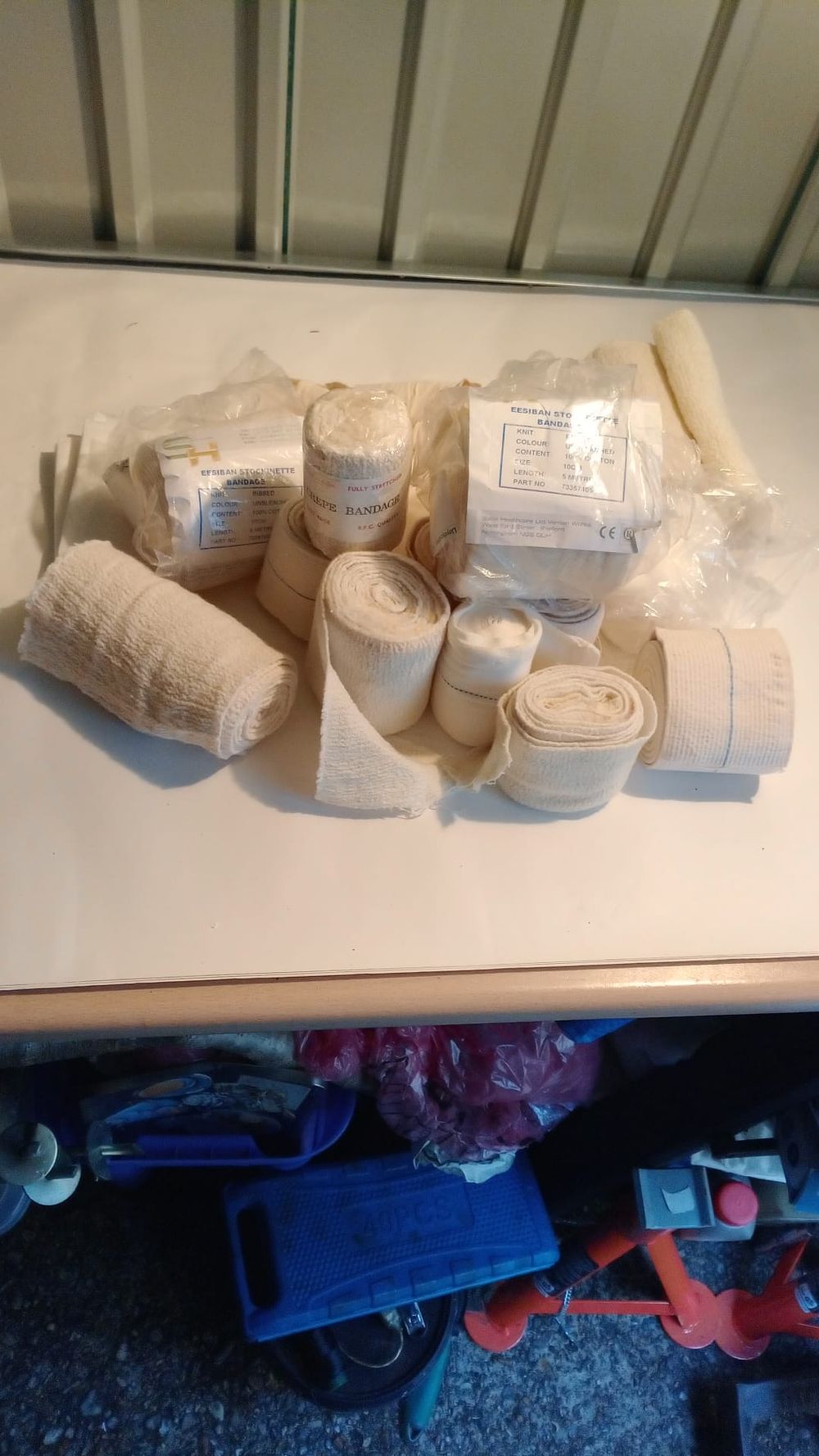 Lot 151: Vintage unused bandages