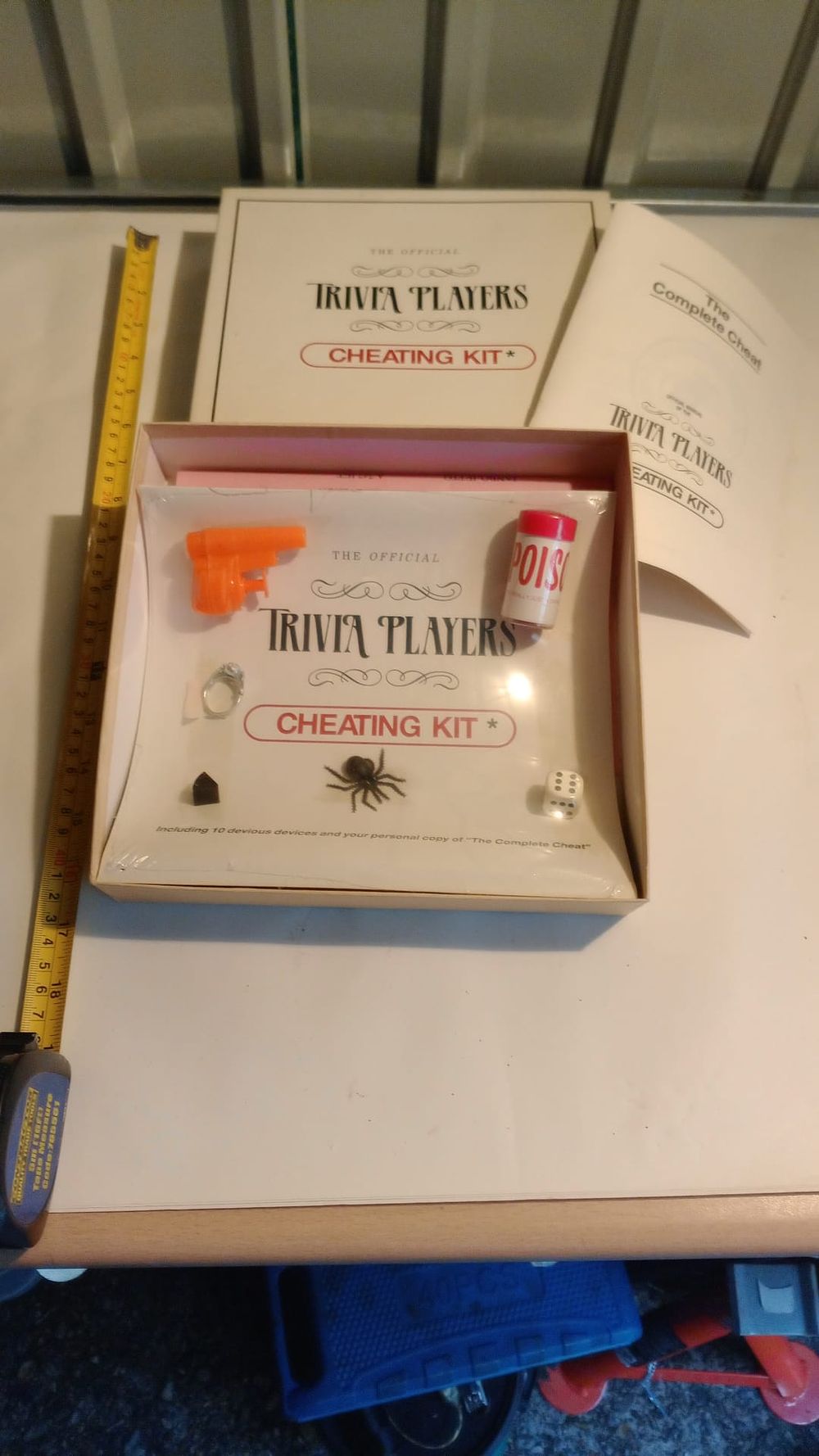 Lot 154: Trivia players cheat kit