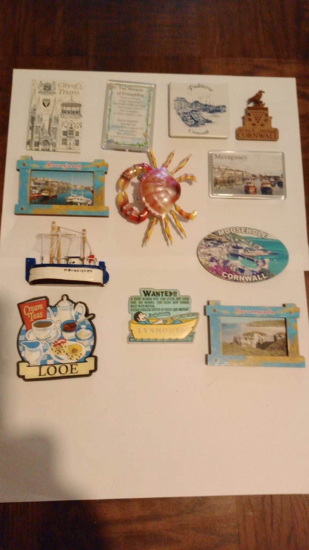 Lot 194: 12 fridge magnets