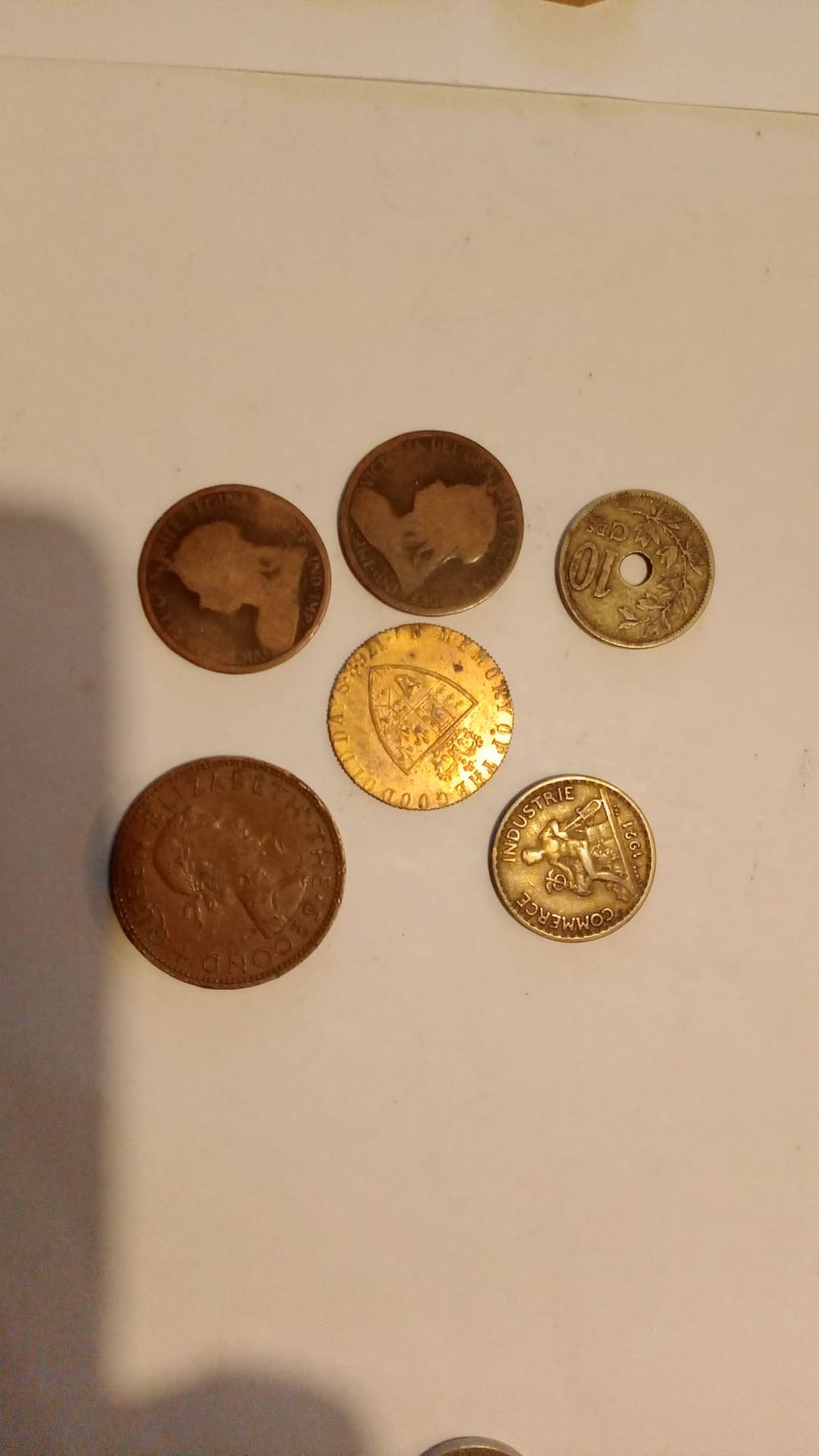 Lot 201: old coins