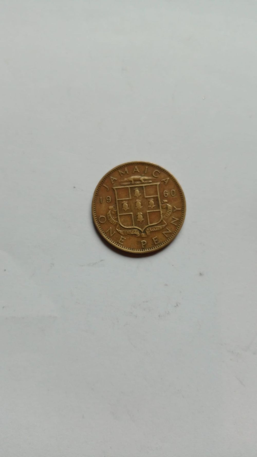 Lot 209: Jamaica penny's