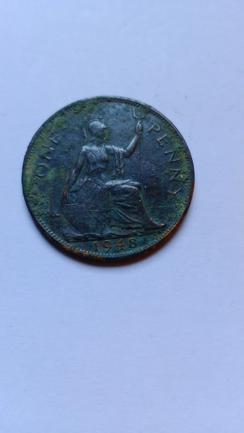 Lot 219: 1948 old penny