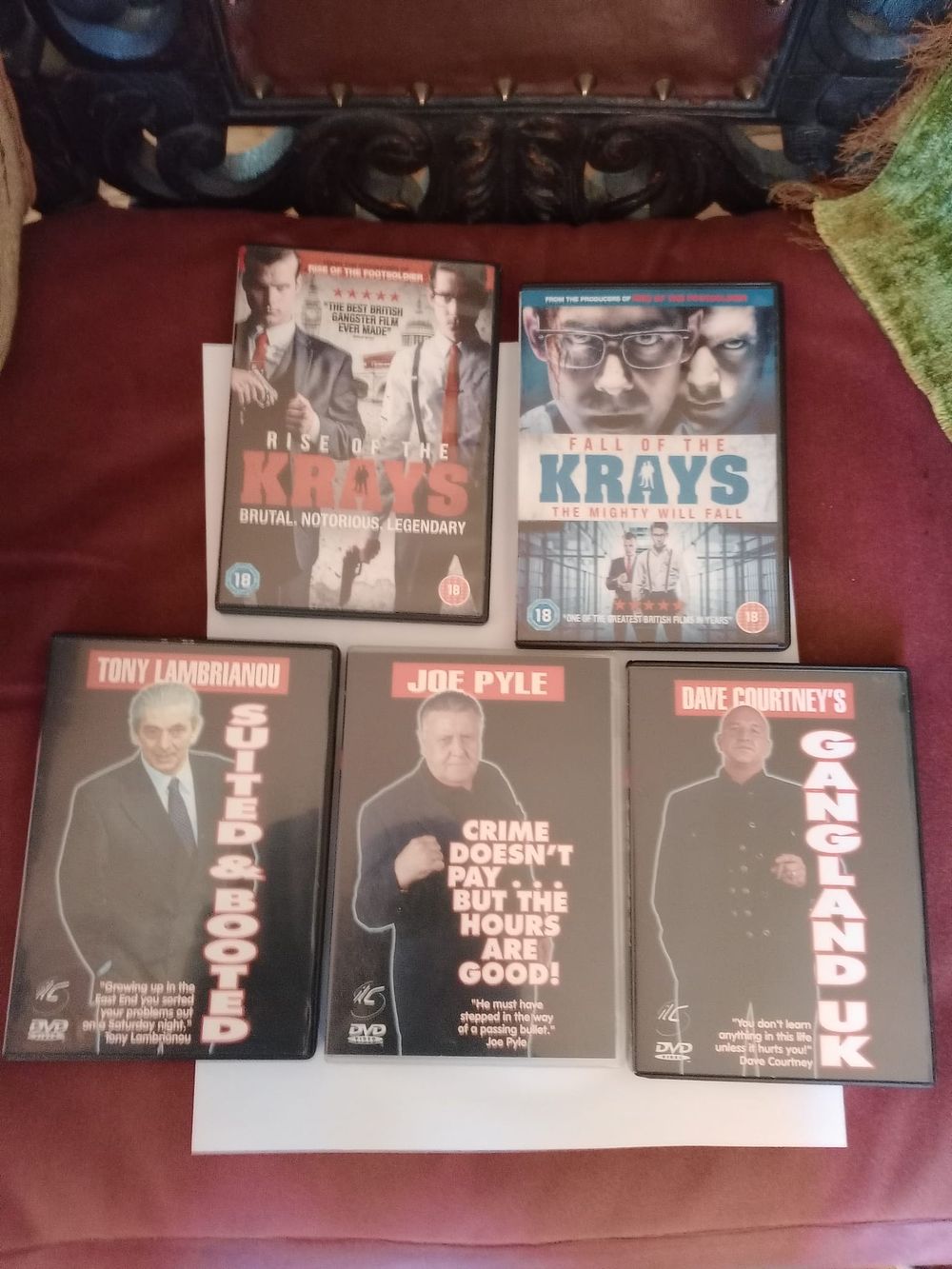 Lot 222: DVDs sets