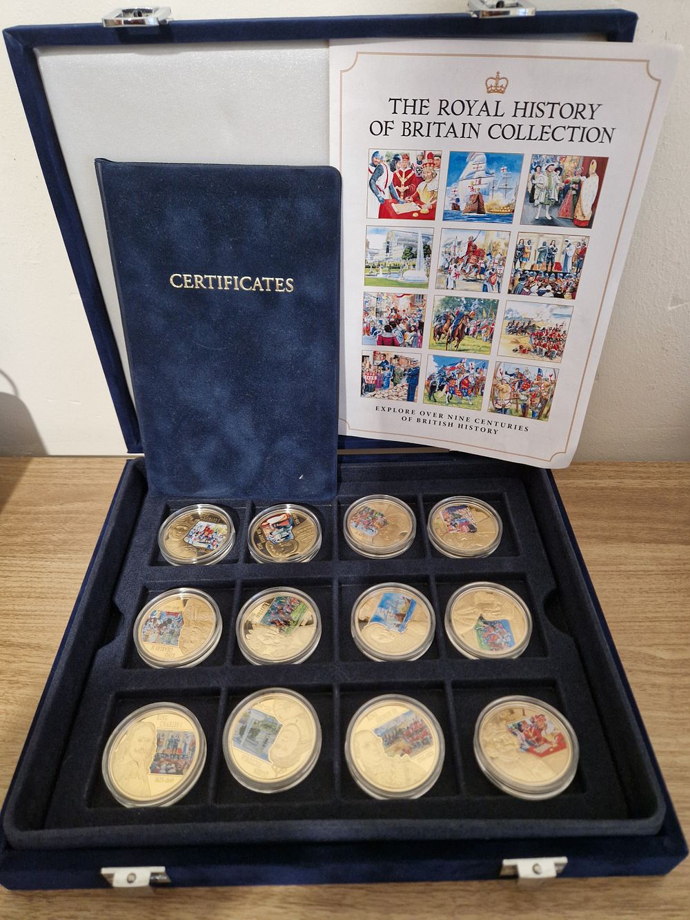 Lot 242: The royal History of Britain collection