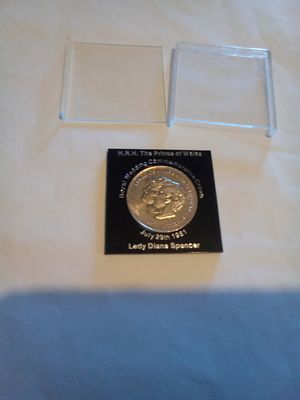 Armagh fair. Royal Wedding 1981 coin.