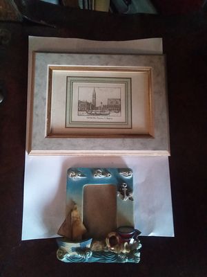 Armagh fair. Two pictures one frame.
Venice S.Marco Piazza.