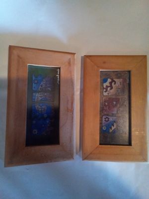 Armagh fair. Two Spanish Ceramic Pictures.
25 cm x 15 cm.