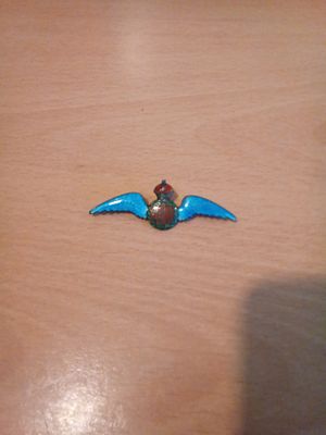 East sussex. RAAF Sweetheart badge. Stirling Silver Stamped.