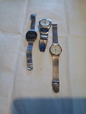 East Sussex. Slazenger watch, Rojas watch, and a vintage Odyssey digital watch.