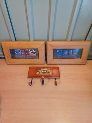 East Sussex. Spanish tile ceramic items.