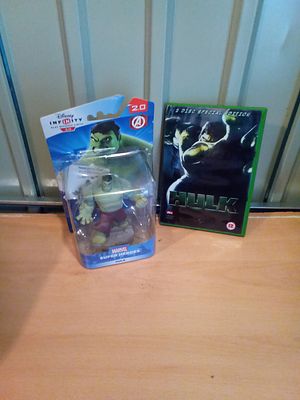 East Sussex. Original hulk figurine in original box. Including Hulk DVD.