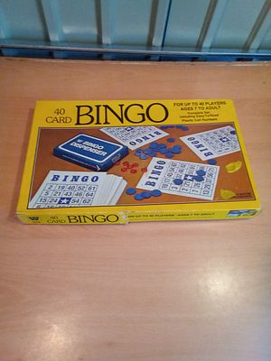 East Sussex. Vintage Bingo game complete.
Clean and good condition.