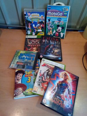 East Sussex. Mixed DVDs and games. All good.