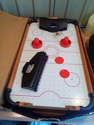 East Sussex. Table top air hockey as new working order. Boxed.