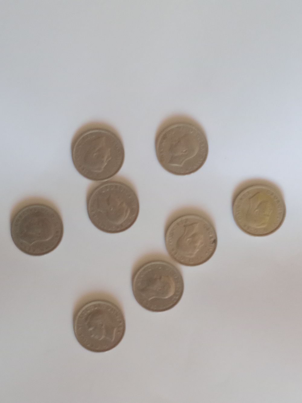 Lot 179: East Sussex . Four 1948 sixpences. Two 1949....