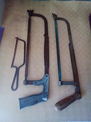 Vintage hacksaws