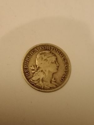 East Sussex. Portugal 1940 - 50c coin