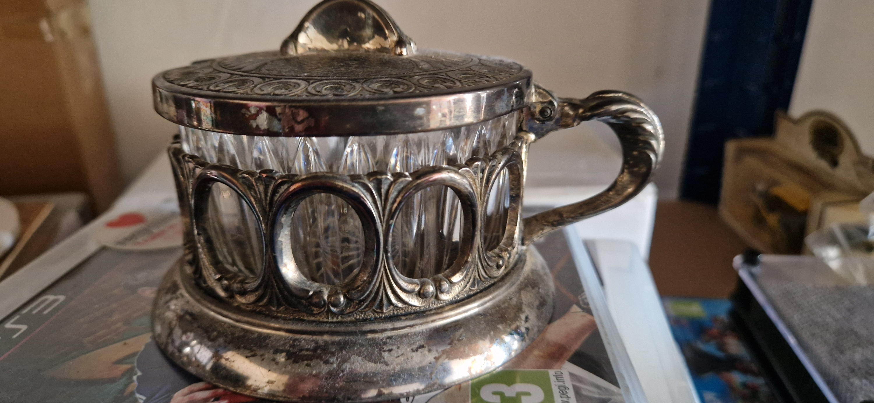 Vintage sugar bowl