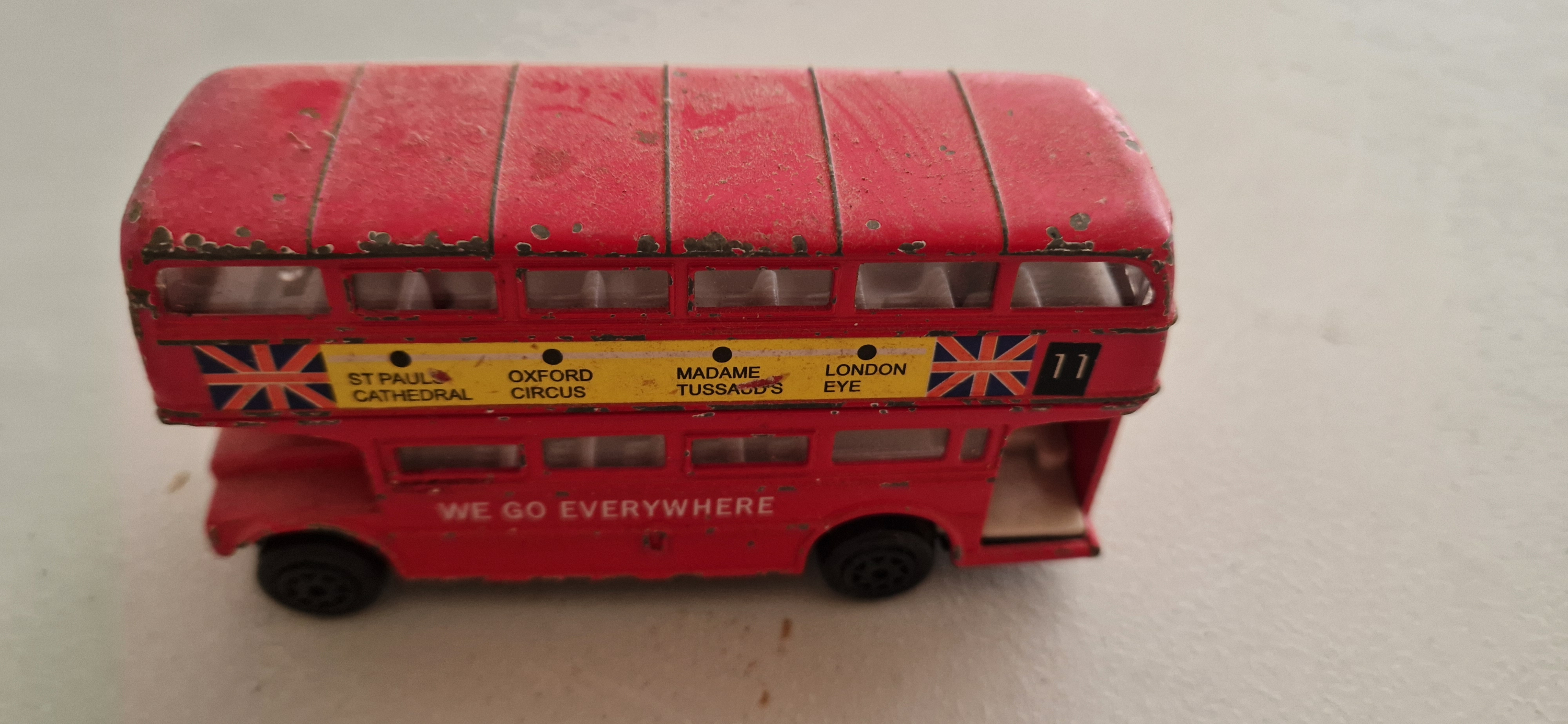 Vintage London bus