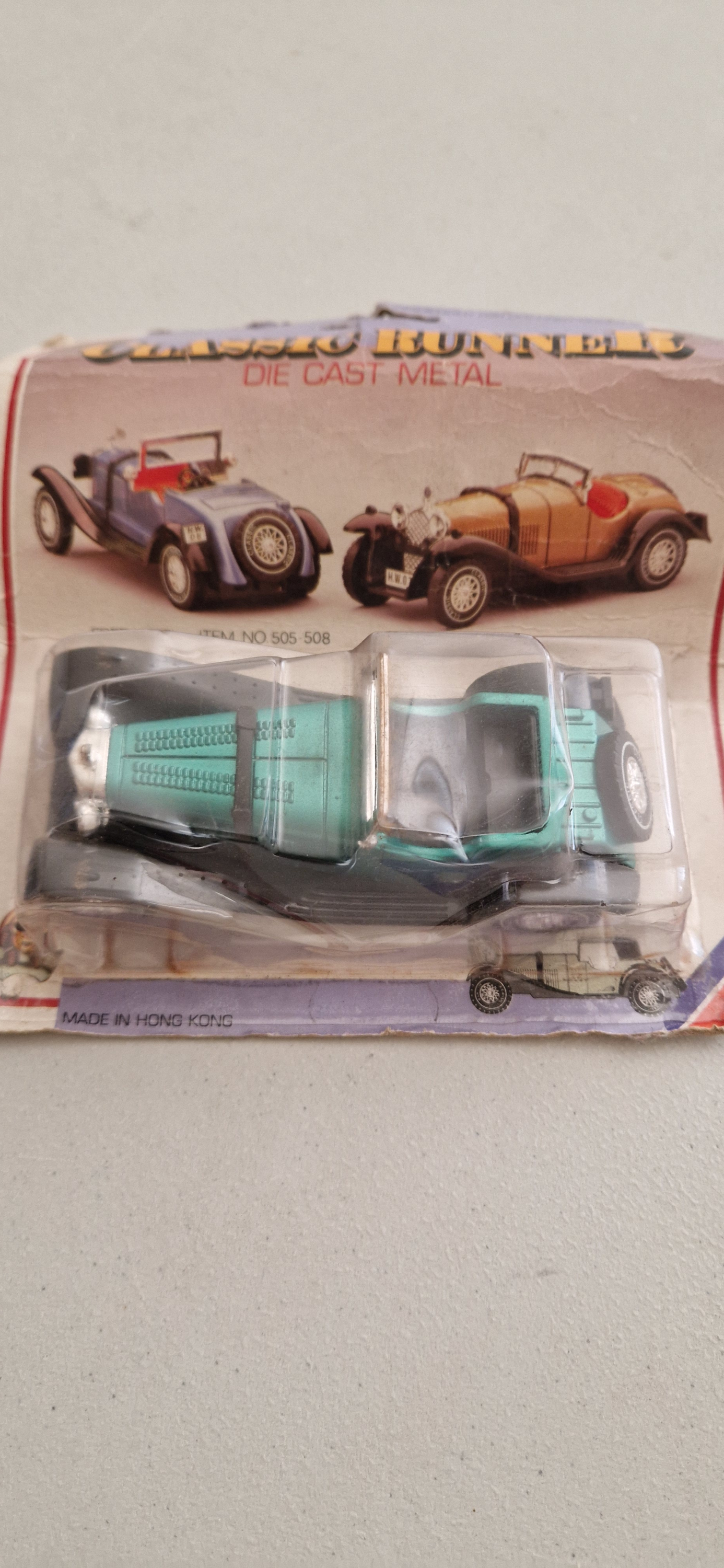 Vintage style model car