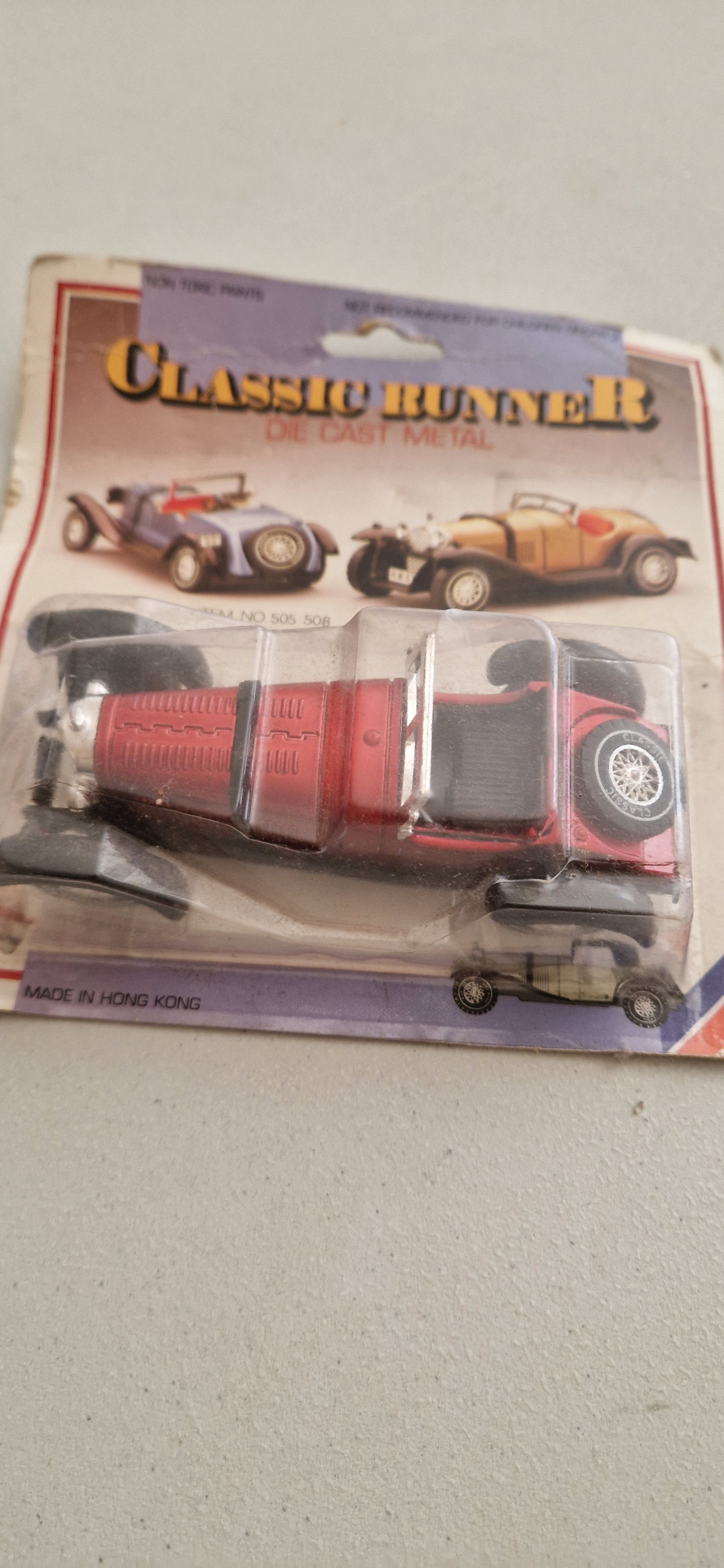 Vintage style model car