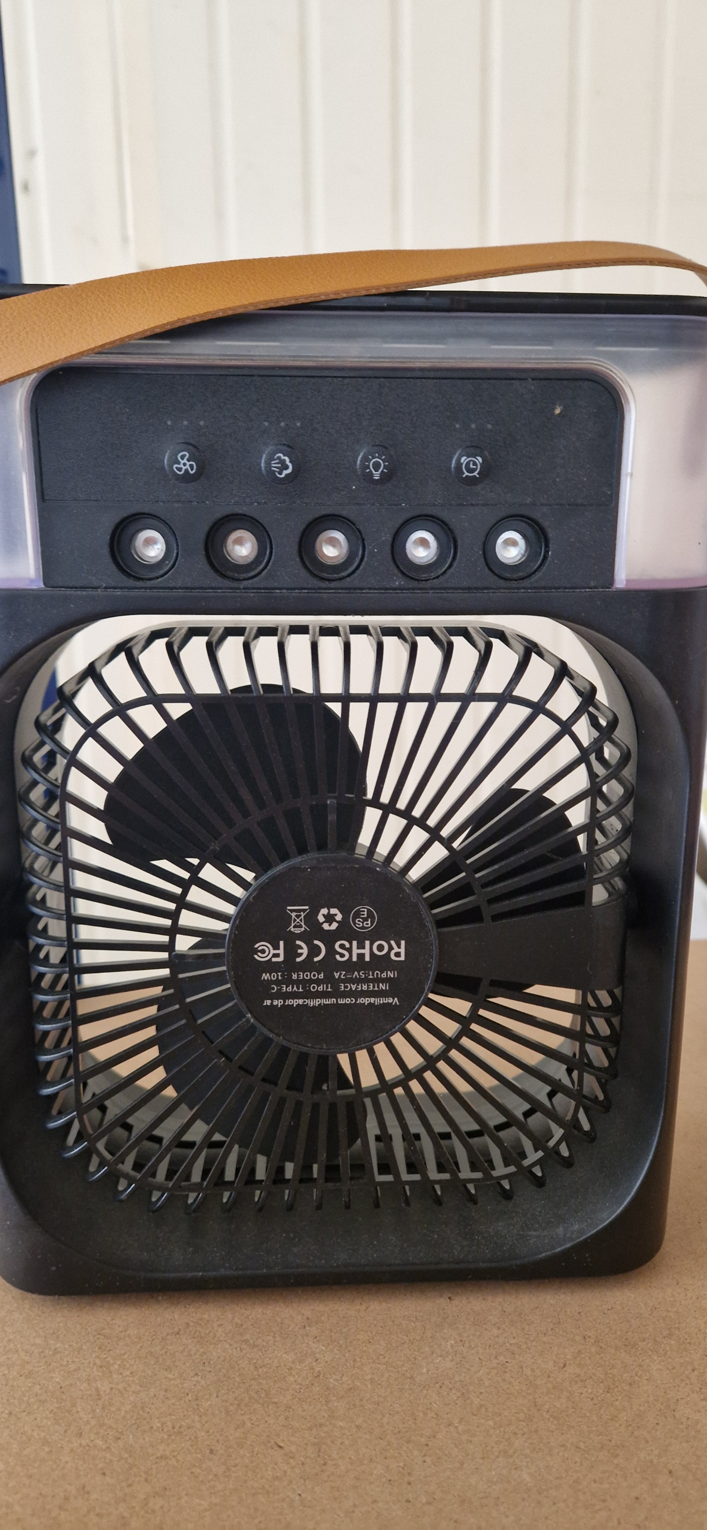 Bedside fan