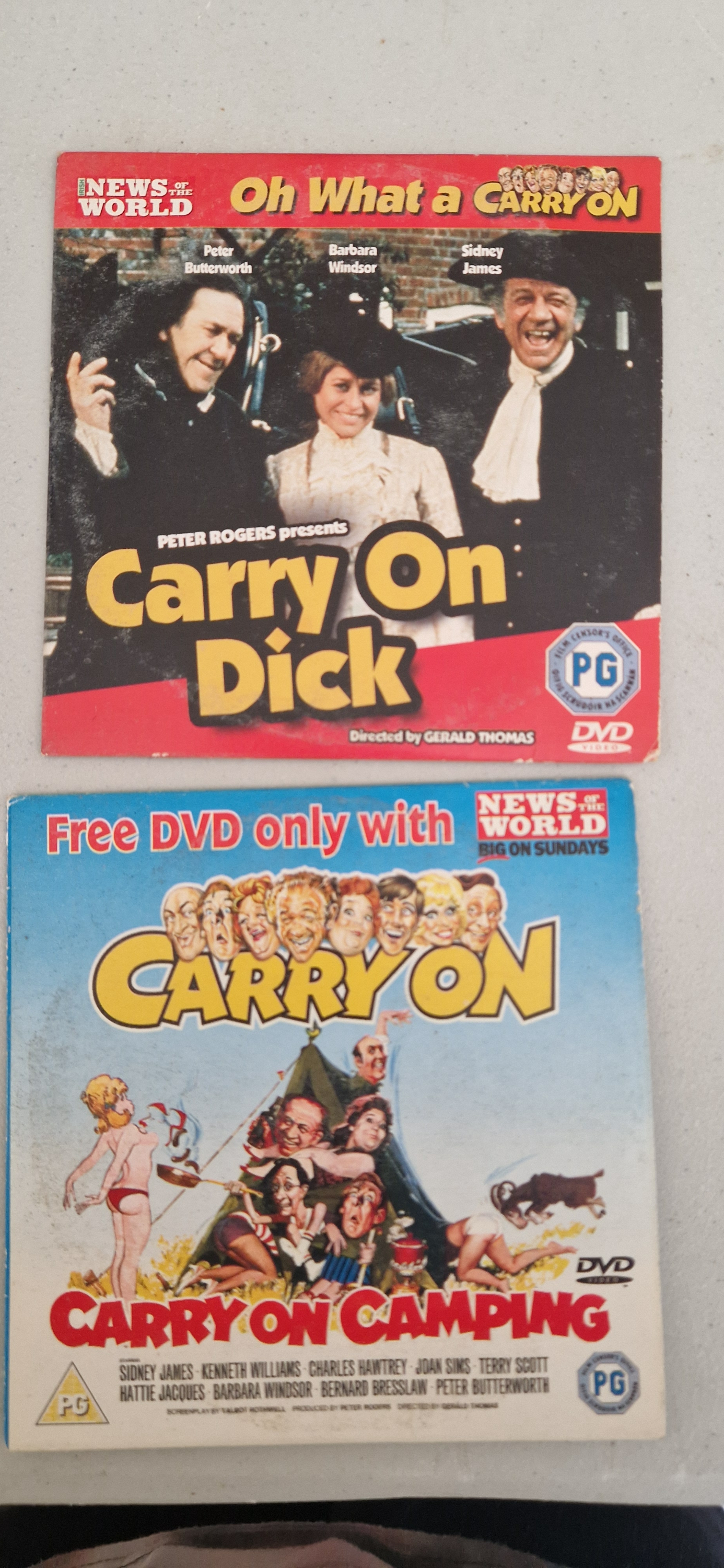 DVDs x2