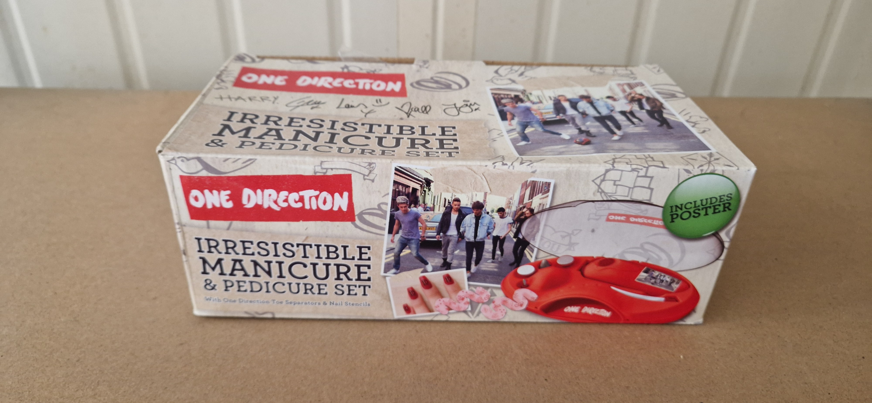 One direction pedicure set