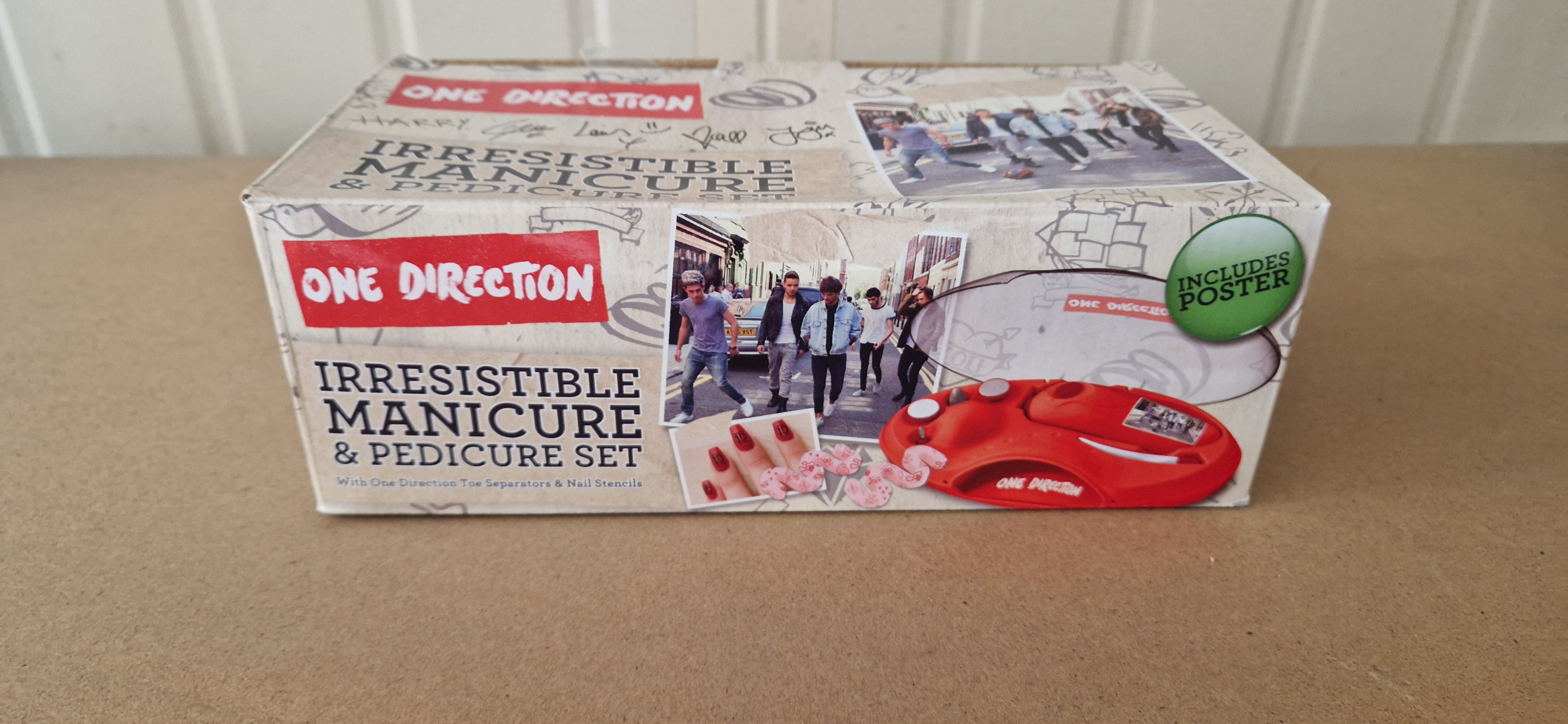 One direction pedicure set