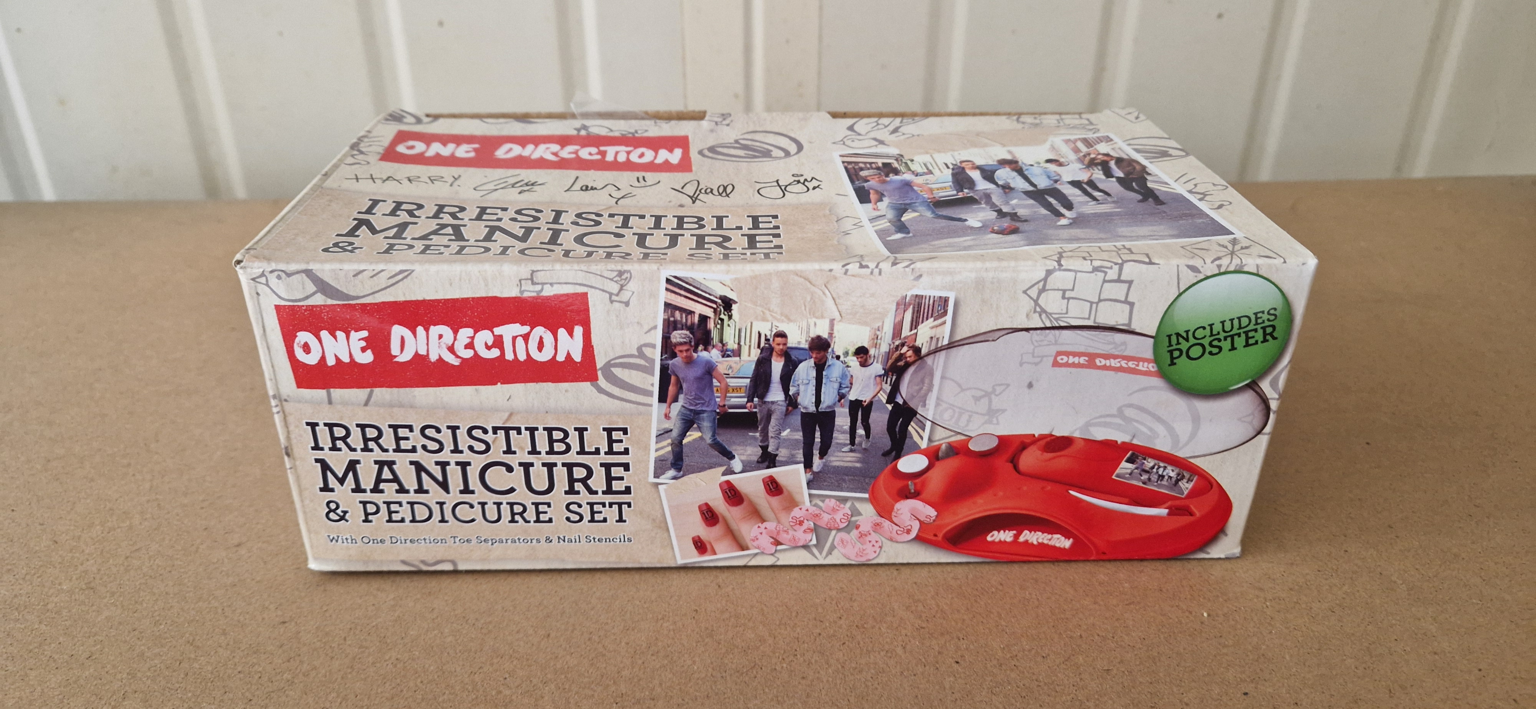One direction pedicure set