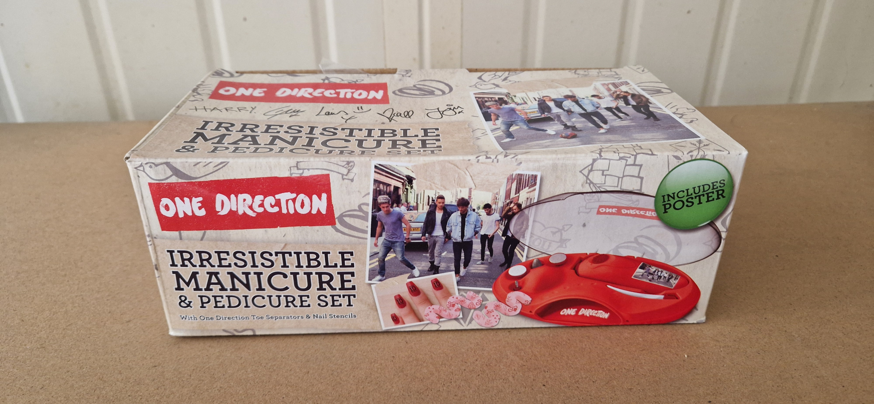 One direction pedicure set