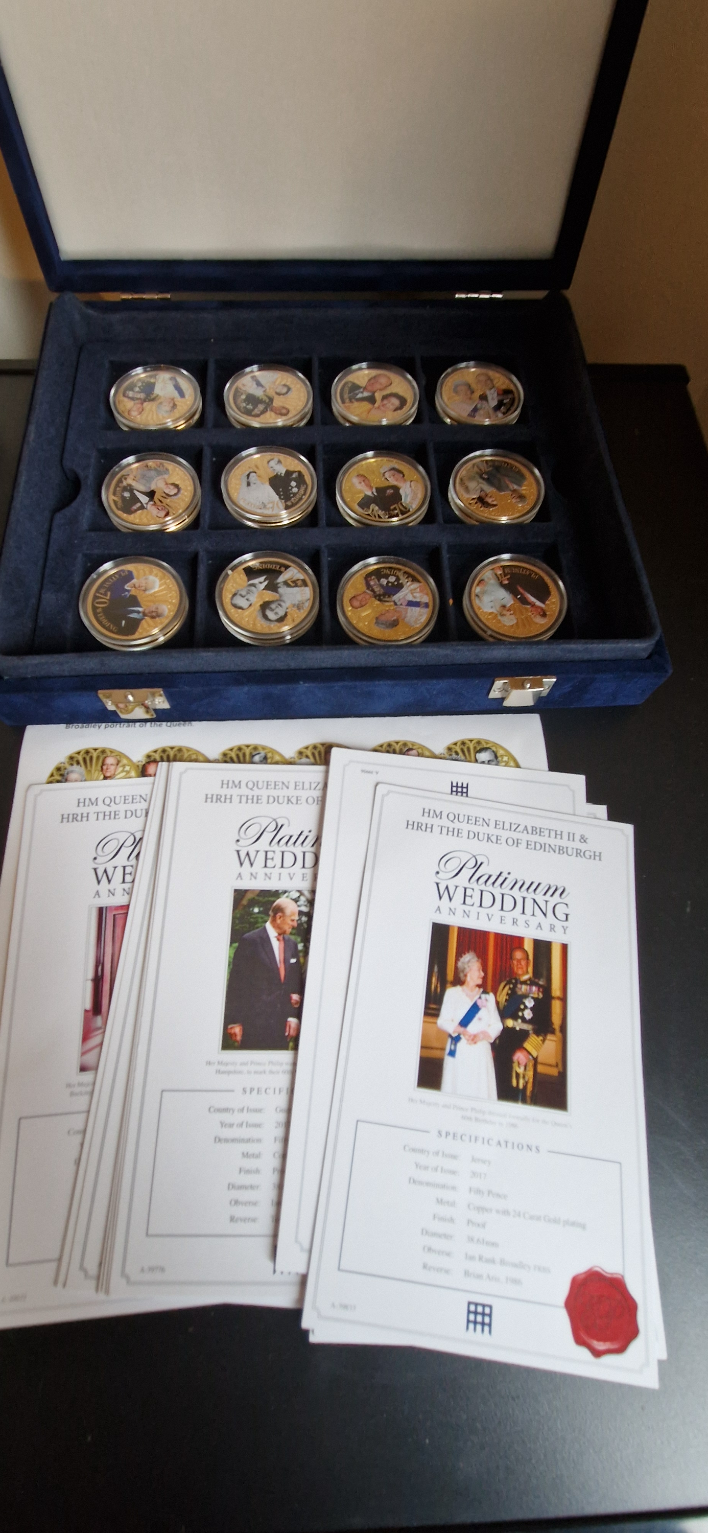 Royal coin collection