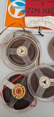 Joblot of reels. Small joblot of Reels and books