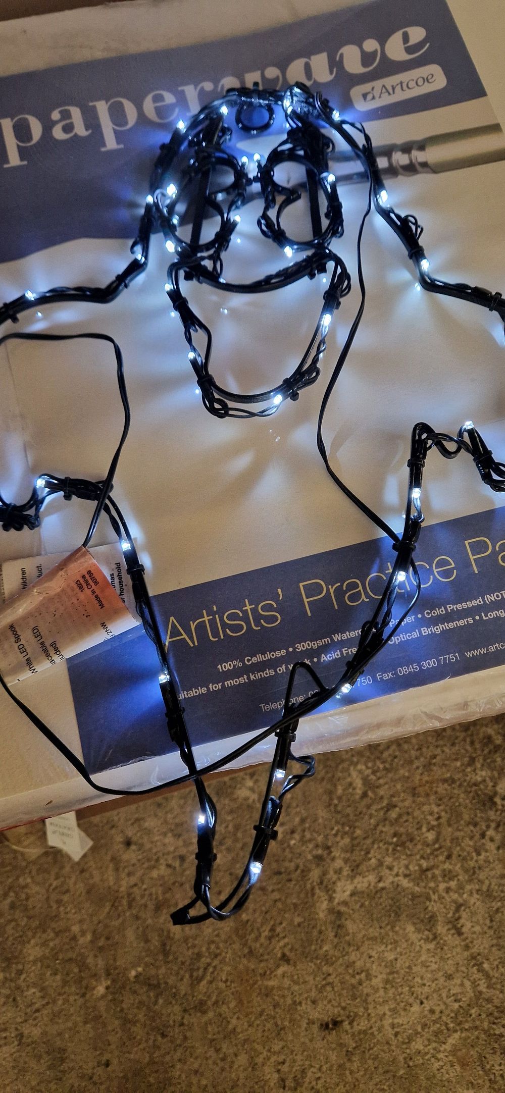 Lot 160: Halloween light up ghost 