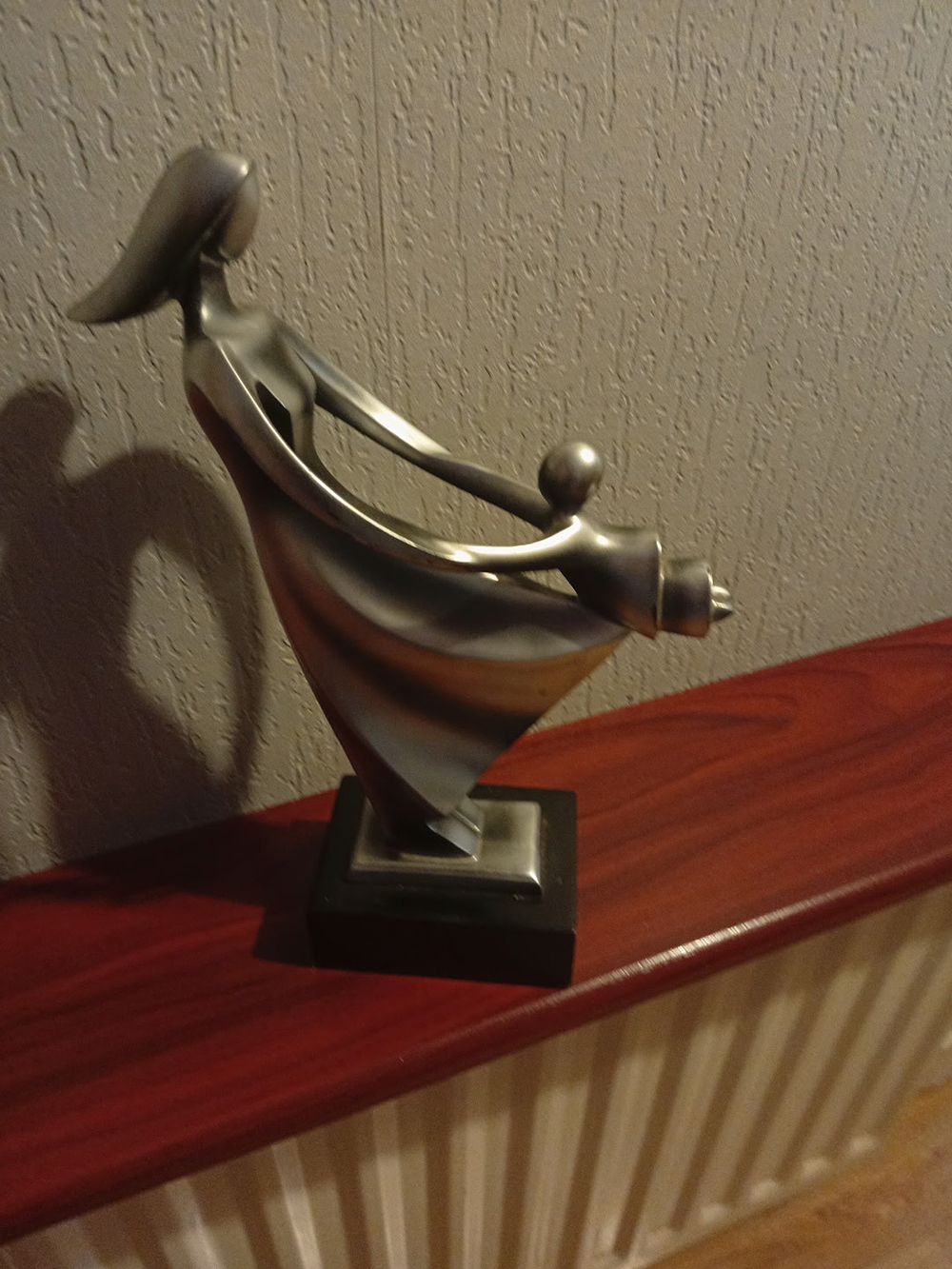 Lot 191: Silver lady and child