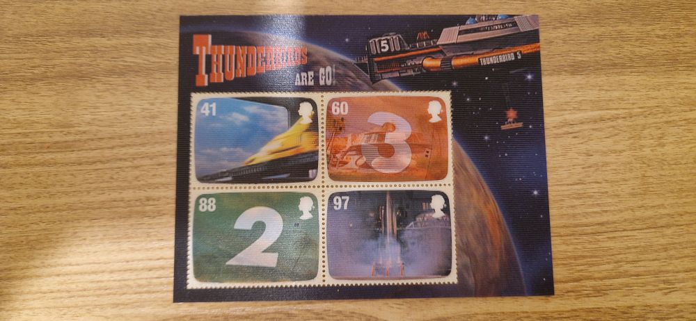 Lot 229: Thunderbird stamps